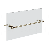 Gessi Jacqueline Полотенцедержатель для крепления на стекло 49,7 см, цвет: nickel PVD 77513#720