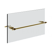 Gessi Jacqueline Полотенцедержатель для крепления на стекло 49,7 см, цвет: brushed brass PVD 77513#727