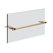 Gessi Jacqueline Полотенцедержатель для крепления на стекло 49,7 см, цвет: warm bronze PVD 77513#735
