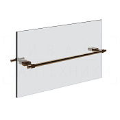 Gessi Jacqueline Полотенцедержатель для крепления на стекло 49,7 см, цвет: coffee bronze brushed PVD 77513#761