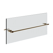 Gessi Jacqueline Полотенцедержатель для крепления на стекло 64,7 см, цвет: finox brushed nickel 77515#149