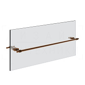 Gessi Jacqueline Полотенцедержатель для крепления на стекло 64,7 см, цвет: copper brushed PVD 77515#708