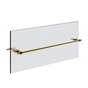 Gessi Jacqueline Полотенцедержатель для крепления на стекло 64,7 см, цвет: brushed brass PVD 77515#727