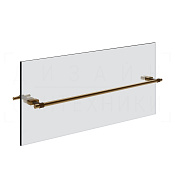 Gessi Jacqueline Полотенцедержатель для крепления на стекло 64,7 см, цвет: deep bronze brushed PVD 77515#791