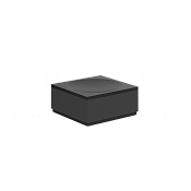 Gessi Jacqueline Мыльница с керамической чашей, настольный, цвет: matte black 77525#299