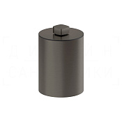 Gessi Jacqueline Корзина для мусора напольная 6 л, с крышкой, цвет: black metal brushed PVD 77590#707