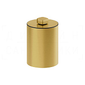 Gessi Jacqueline Корзина для мусора напольная 6 л, с крышкой, цвет: gold brushed 77590#716