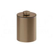 Gessi Jacqueline Корзина для мусора напольная, с крышкой, цвет: coffee bronze brushed PVD 77590#761