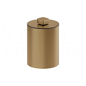 Gessi Jacqueline Корзина для мусора напольная, с крышкой, цвет: deep bronze brushed PVD 77590#791