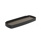 Gessi Jacqueline Полка металлическая 34x13,5 см, подвесная, цвет: matte black 77861#299