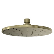 Remer Верхний душ 20 см, 1 вид струи, без кронштейна, цвет: champagne spazzolato PVD 359MM20CHX