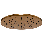 Remer Верхний душ 30 см, 1 вид струи, без кронштейна, цвет: rame spazzolato PVD 359MM30CUX