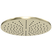 Remer Верхний душ 30 см, 1 вид струи, без кронштейна, цвет: nichel spazzolato PVD 359MM30NZX