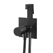 Remer Edge Гигиенический душ с встраиваемой частью, шланг 120 см, цвет: cromo nero spazzolato EG565CFP