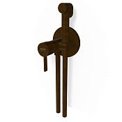 Remer Metrica Гигиенический душ с встраиваемой частью, шланг 120 см, цвет: oilbronze MC65WBR