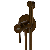 Remer X Style Гигиенический душ с встраиваемой частью, шланг 120 см, цвет: oilbronze X65WBR