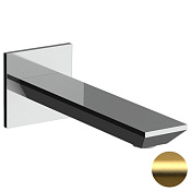 Remer Edge Излив настенный для ванны 15,5 см, цвет: oro spazzolato 91EGBG