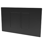 Remer Кнопка смыва для инсталляции Geberit/TECE, 2 режима, нерж. сталь, цвет: cromo nero spazzolato RB820CFP