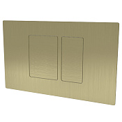 Remer Кнопка смыва для инсталляции Geberit, 2 режима, нерж. сталь, цвет: champagne spazzolato PVD RB820CH