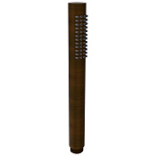 Remer Душевая лейка из латуни, 1 вид струи, цвет: oilbronze 317MCBRX