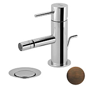 Remer X Style Смеситель для биде, однорычажный, с донным клапаном, цвет: oilbronze X20BR