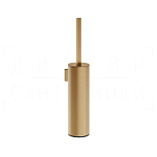Gessi Perle Ершик для унитаза подвесной, латунная колба, цвет: warm bronze brushed PVD 74819#726