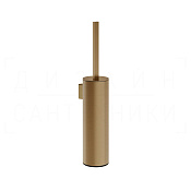 Gessi Perle Ершик для унитаза подвесной, латунная колба, цвет: deep bronze brushed PVD 74819#791