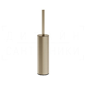 Gessi Perle Ершик для унитаза напольный, латунная колба, цвет: finox brushed nickel 74843#149