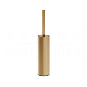 Gessi Perle Ершик для унитаза напольный, латунная колба, цвет: warm bronze brushed PVD 74843#726
