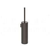 Gessi Ludovica Ершик для унитаза подвесной, латунная колба, цвет: black metal brushed PVD 76420#707
