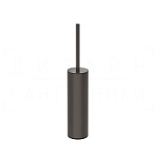 Gessi Ludovica Ершик для унитаза напольный, латунная колба, цвет: black metal brushed PVD 76444#707