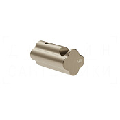 Gessi Ludovica Крючок для полотенец одинарный, подвесной, цвет: finox brushed nickel 76521#149