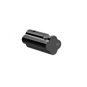 Gessi Ludovica Крючок для полотенец одинарный, подвесной, цвет: black metal PVD 76521#706