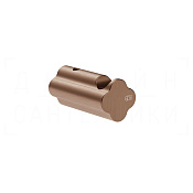 Gessi Ludovica Крючок для полотенец одинарный, подвесной, цвет: copper brushed PVD 76521#708