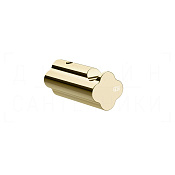 Gessi Ludovica Крючок для полотенец одинарный, подвесной, цвет: brass PVD 76521#710