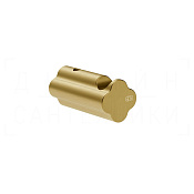 Gessi Ludovica Крючок для полотенец одинарный, подвесной, цвет: gold brushed 76521#716