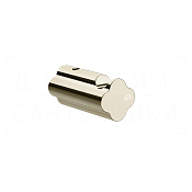 Gessi Ludovica Крючок для полотенец одинарный, подвесной, цвет: nickel PVD 76521#720