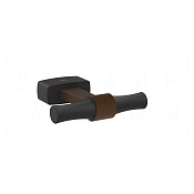 Gessi Jacqueline Крючок для полотенец двойной, подвесной, цвет: matte black 77521#299