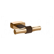 Gessi Jacqueline Крючок для полотенец двойной, подвесной, цвет: warm bronze PVD 77521#735