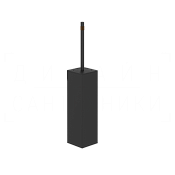 Gessi Jacqueline Ершик для унитаза напольный, латунная колба, цвет: matte black 77543#299