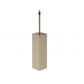 Gessi Jacqueline Ершик для унитаза подвесной, латунная колба, цвет: finox brushed nickel 77545#149