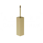 Gessi Jacqueline Ершик для унитаза подвесной, латунная колба, цвет: brushed brass PVD 77545#727
