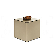 Gessi Jacqueline Контейнер для хранения 10х12,4h см, с крышкой, цвет: finox brushed nickel 77563#149