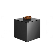 Gessi Jacqueline Контейнер для хранения 10х12,4h см, с крышкой, цвет: black metal PVD 77563#706