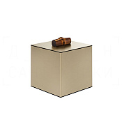 Gessi Jacqueline Контейнер для хранения 15х17,4h см, с крышкой, цвет: finox brushed nickel 77565#149