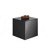 Gessi Jacqueline Контейнер для хранения 15х17,4h см, с крышкой, цвет: black metal PVD 77565#706