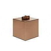 Gessi Jacqueline Контейнер для хранения 15х17,4h см, с крышкой, цвет: copper brushed PVD 77565#708