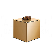 Gessi Jacqueline Контейнер для хранения 15х17,4h см, с крышкой, цвет: warm bronze PVD 77565#735