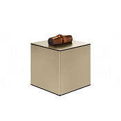 Gessi Jacqueline Контейнер для хранения 8х10,4h см, с крышкой, цвет: finox brushed nickel 77567#149