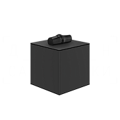 Gessi Jacqueline Контейнер для хранения 8х10,4h см, с крышкой, цвет: matte black 77567#299